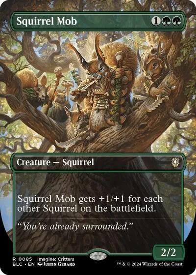 Squirrel Mob - Foil