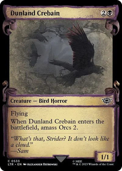 Dunland Crebain - Foil
