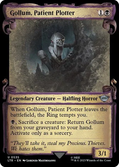 Gollum, Patient Plotter - Foil
