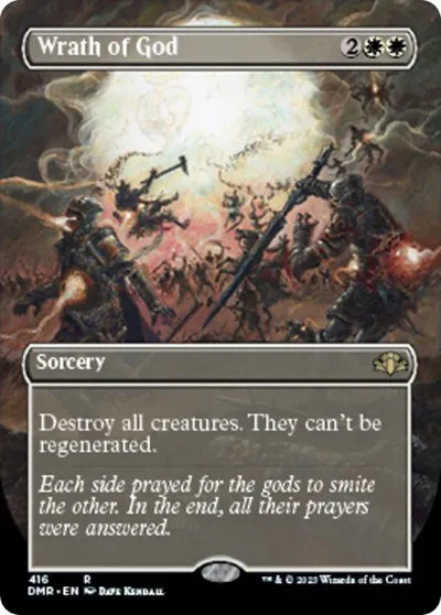 Wrath of God - Foil