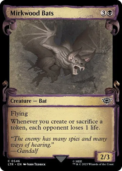 Mirkwood Bats - Foil