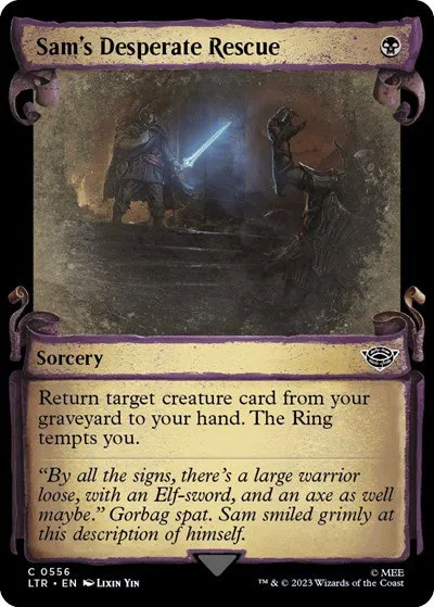 Sam's Desperate Rescue - Foil