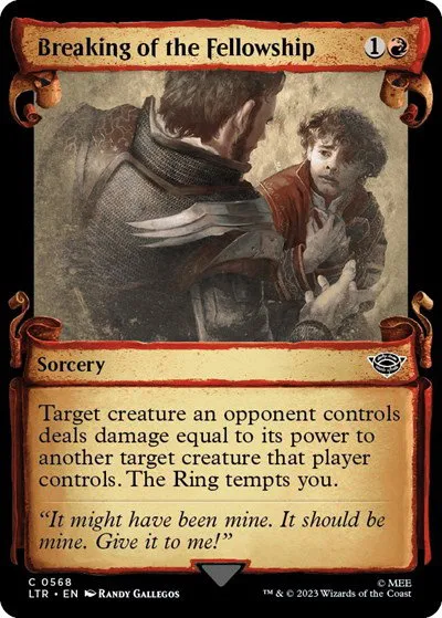 Breaking of the Fellowship - Foil