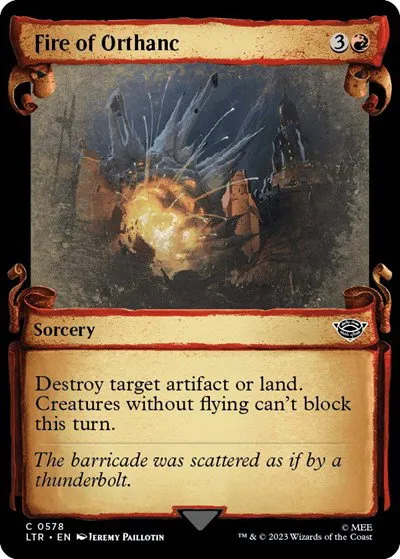Fire of Orthanc - Foil