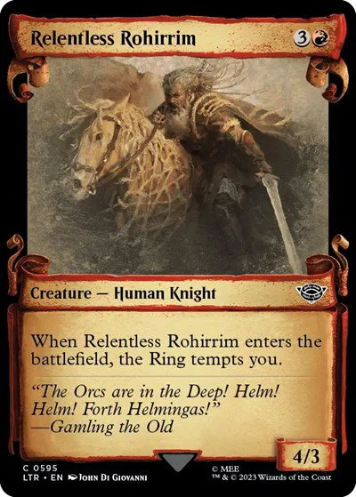 Relentless Rohirrim - Foil