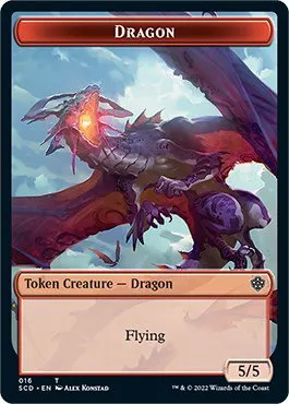 Dragon Double-Sided Token - Normal Dragon Double Sided Tok