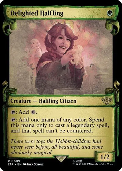 Delighted Halfling - Foil