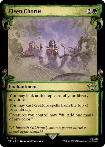 Elven Chorus - Foil