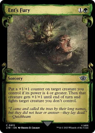 Ent's Fury - Foil