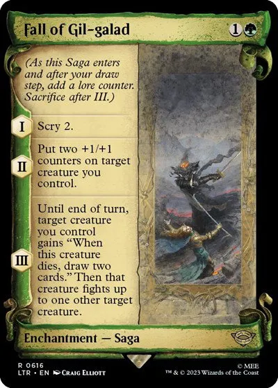 Fall of Gil-galad - Foil