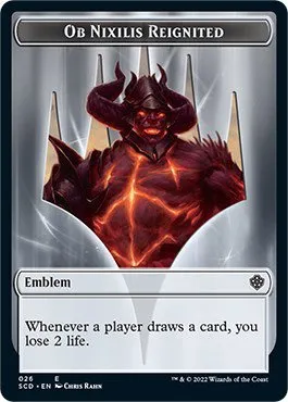 Emblem - Ob Nixilis Reignited Double-Sided Token - Normal Emblem Ob Nixilis Reign