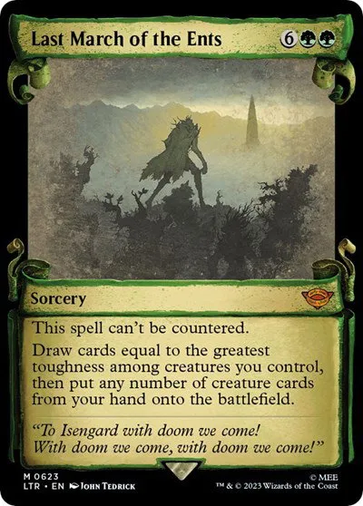 Last March of the Ents - Foil