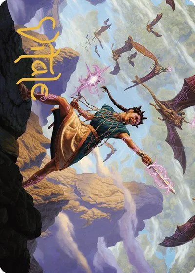 Warden of the Inner Sky Art Card - Gold Stamped Signature