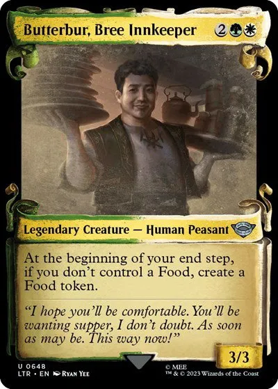 Butterbur, Bree Innkeeper - Foil