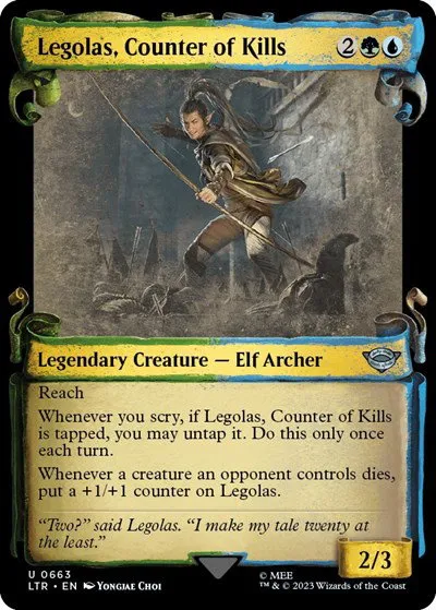 Legolas, Counter of Kills - Foil