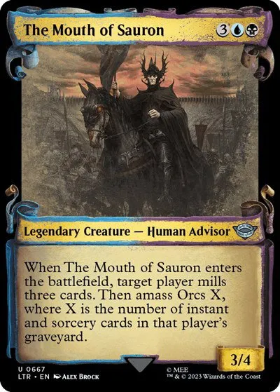 The Mouth of Sauron - Foil