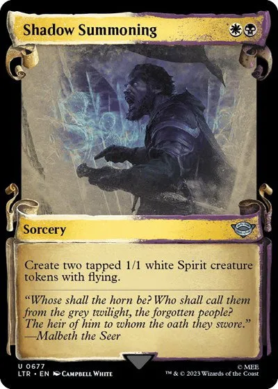 Shadow Summoning - Foil