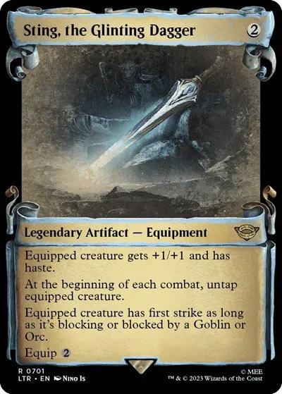 Sting, the Glinting Dagger - Foil