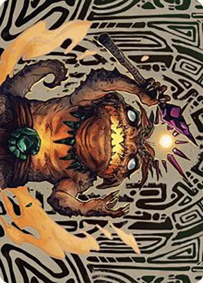 Zoyowa Lava-Tongue Art Card
