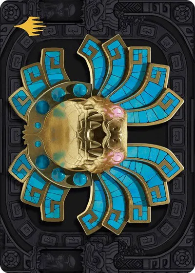 Ojer Pakpatiq, Deepest Epoch Art Card - Gold Stamped Planeswalker Symb