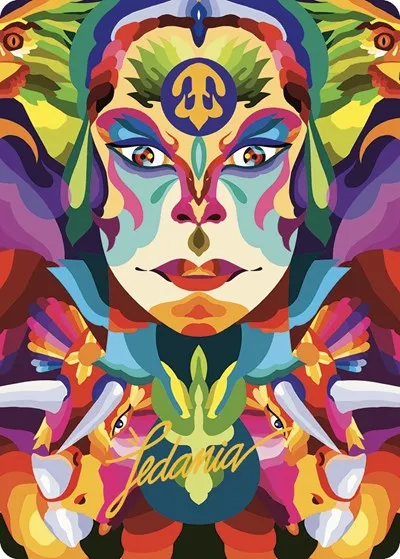 Roar of the Fifth People Art Card - Gold Stamped Signature