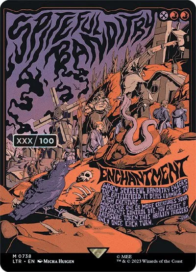 Spiteful Banditry - Serial Numbered