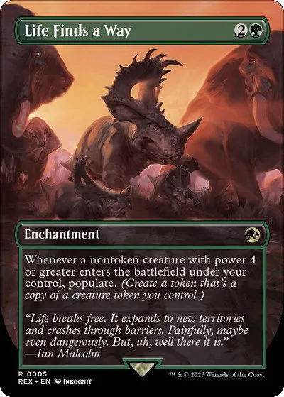 Life Finds a Way - Foil