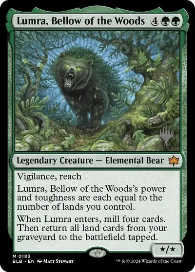 Lumra, Bellow of the Woods - Foil