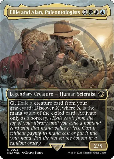 Ellie and Alan, Paleontologists
