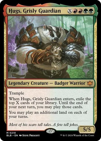 Hugs, Grisly Guardian - Foil