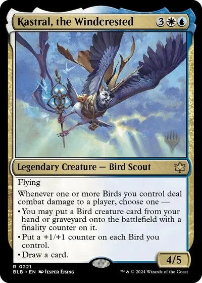 Kastral, the Windcrested - Foil