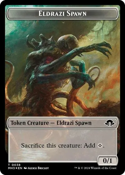 Eldrazi Spawn Token - Normal Eldrazi Spawn Token