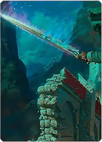 Anduril, Narsil Reforged Art Card - Normal Anduril Narsil Reforged