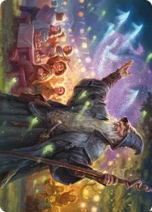 Gandalf, Friend of the Shire Art Card - Normal Gandalf Friend Of The S