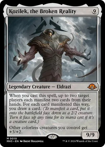 Kozilek, the Broken Reality - Normal Kozilek The Broken Real