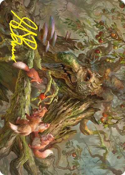 Generous Ent Art Card - Gold Stamped Signature
