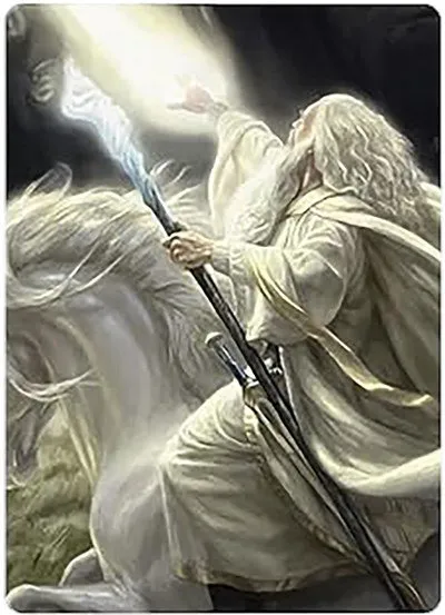 Gandalf of the Secret Fire Art Card - Normal Gandalf Of The Secret F