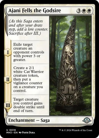 Ajani Fells the Godsire - Normal Ajani Fells The Godsire