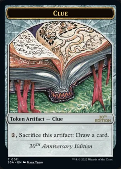 Clue (0011) Token - Normal Clue 0011 Token