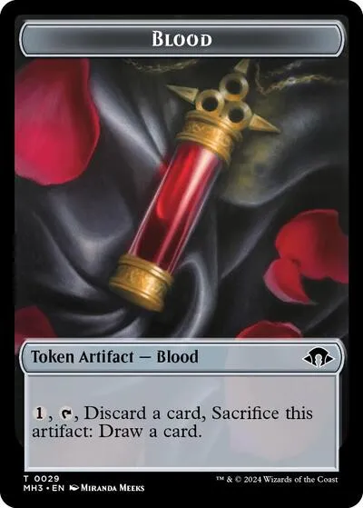 Blood // Energy Reserve Double-Sided Token