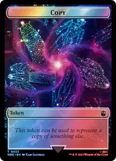 Copy // Cyberman Double-Sided Token