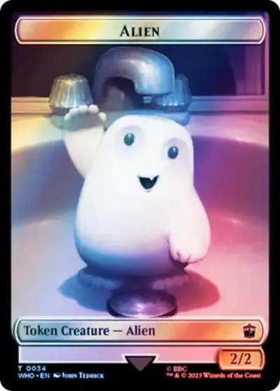 Alien // Treasure (0061) Double-Sided Token