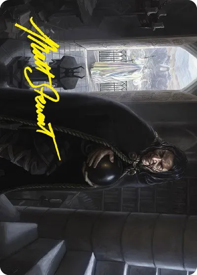 Grima, Saruman's Footman Art Card - Gold Stamped Signature