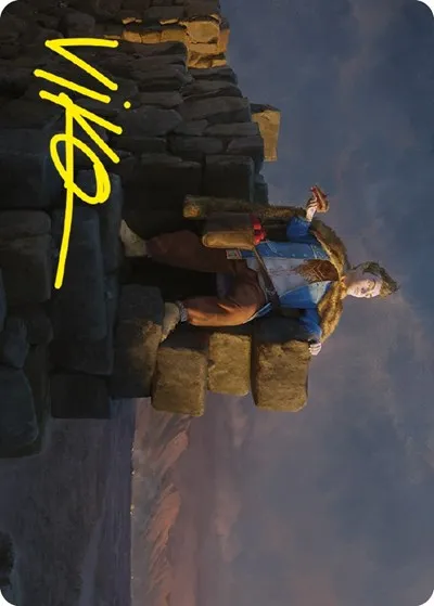 Pippin, Warden of Isengard Art Card - Gold Stamped Signature