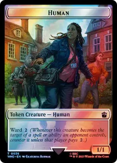 Human (0038) // Food (0059) Double-Sided Token