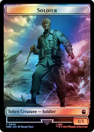 Soldier // Mark of the Rani Double-Sided Token