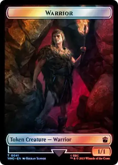 Warrior // Food (0058) Double-Sided Token