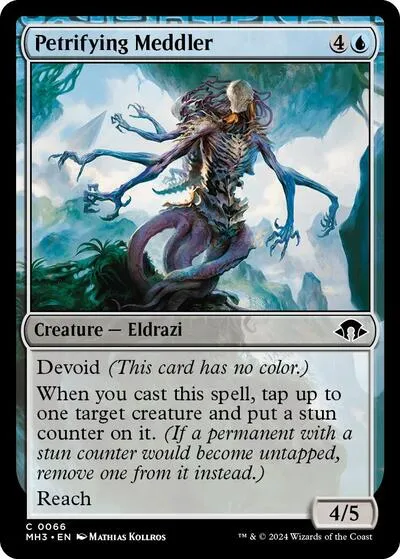 Petrifying Meddler - Foil