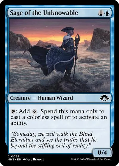 Sage of the Unknowable - Foil