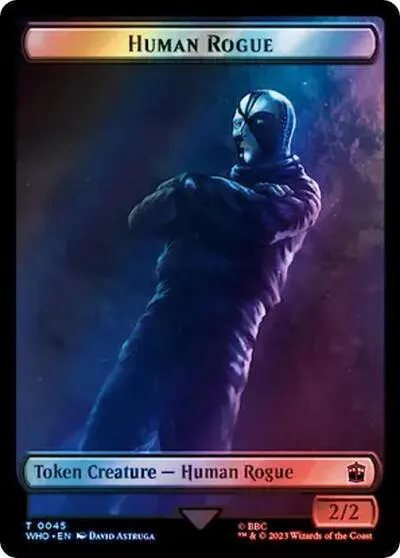 Human Rogue // Cyberman Double-Sided Token